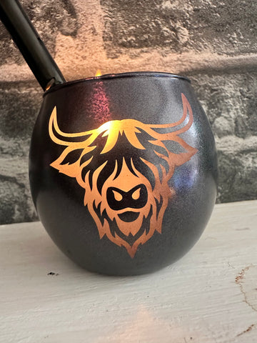 Highland Cow candle set