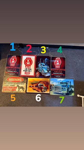Vintage Metal Signs