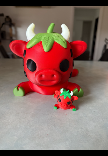 Massive strawberry strawberrycow